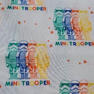 Star Wars Mini Trooper Quilt Fabric  5.94 Yards CAMELOT fabric